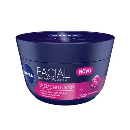 Creme Nivea Facial Noturno 100g