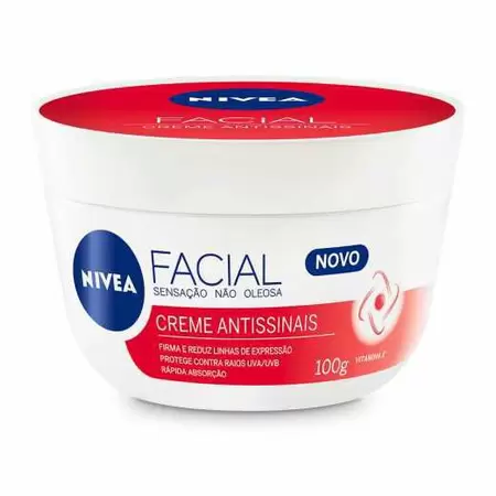 Creme Facial Antisinais Nivea 100g