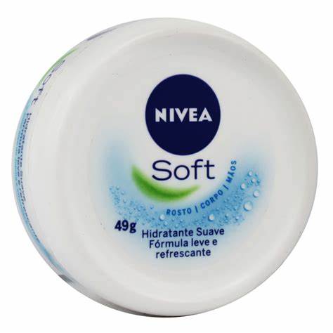 Creme Nivea Pele Soft 49grs