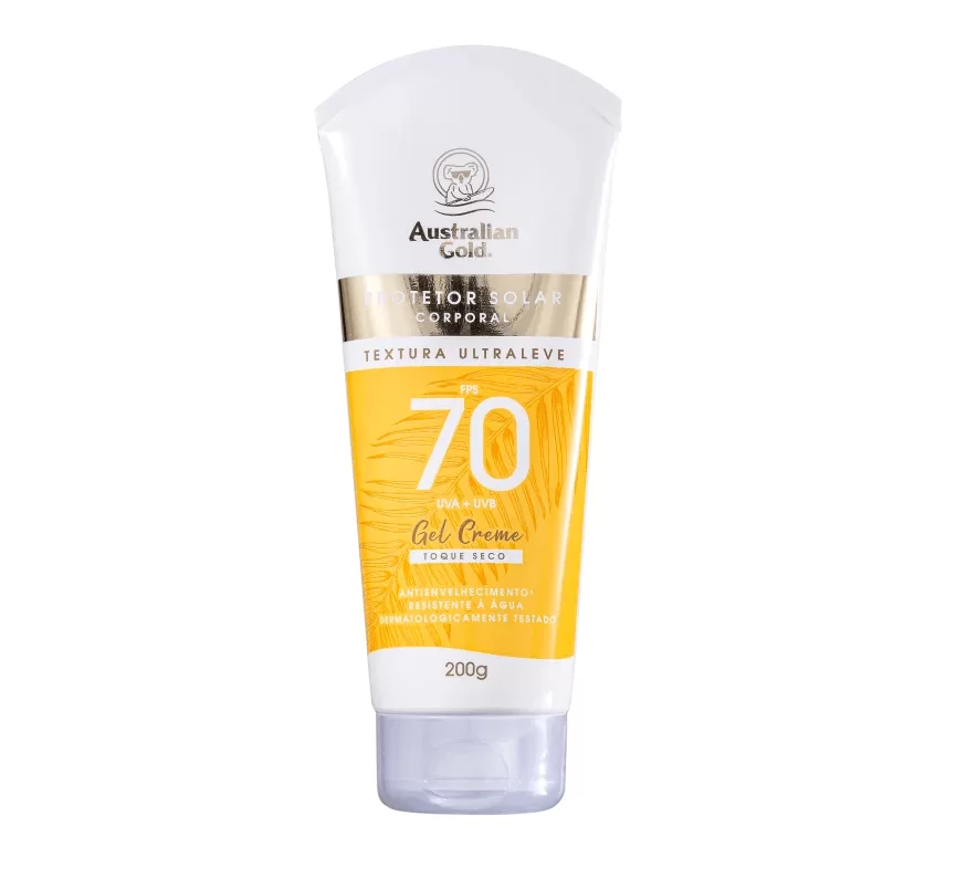 Protetor Solar Corporal Fps70 Australian Gold 200g