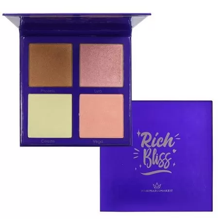 Paleta De Iluminador Rich Bliss Mari Maria 28g
