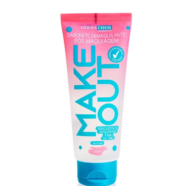 Sabonete Demaquilante Pos Maquiagem Make Out Dermachem 100ml