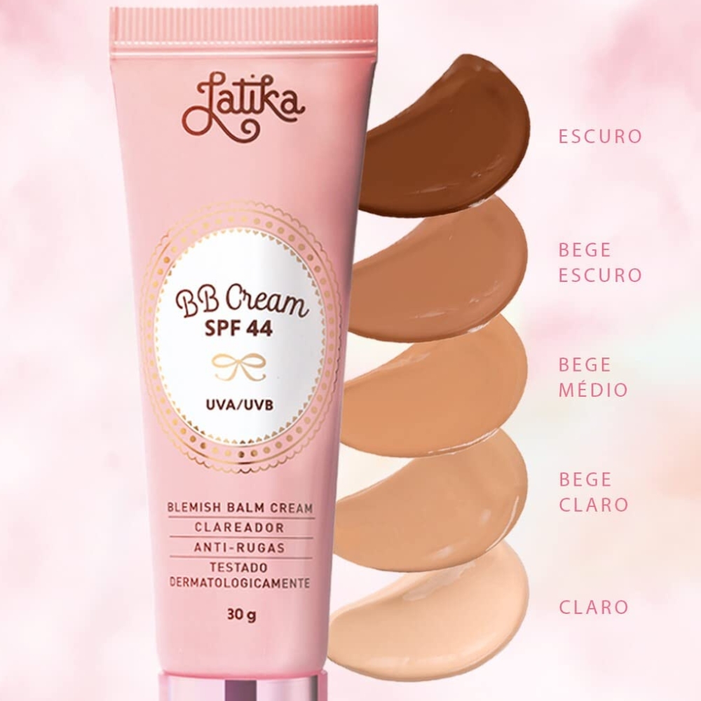 Bb Cream Fps 44 Bege Medio N20 Latika 30g.2
