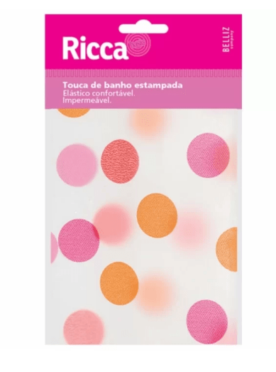 Touca Para Banho Estampada Ref 392 Ricca 1un