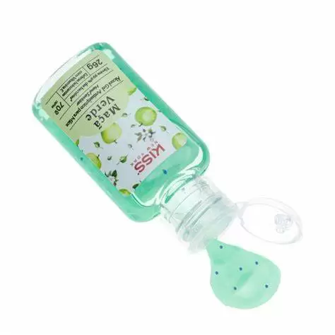 Kny Alcool Em Gel Maça Verde Kag05br Kiss 26g