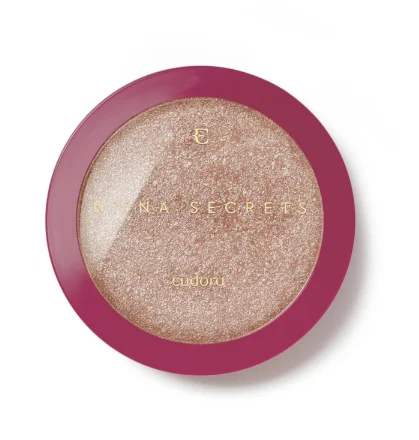 Iluminador Compacto Rose Niina Secrets Eudora 10g