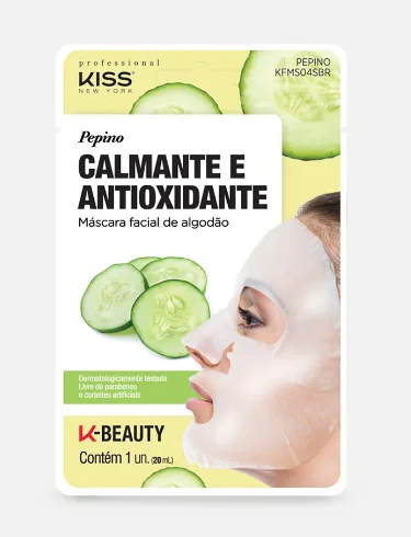 Knp Mascara Facial Pepino Calmante Kiss 20ml