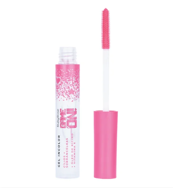 Gel Incolor Cilios E Sobrancelha Game On Ruby Rose 3,8ml