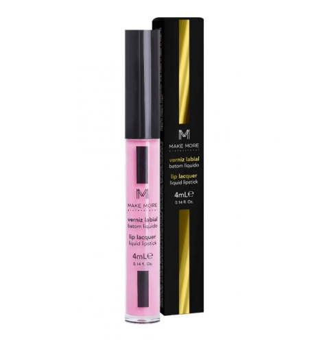 Verniz Labial Rose Make More 4g