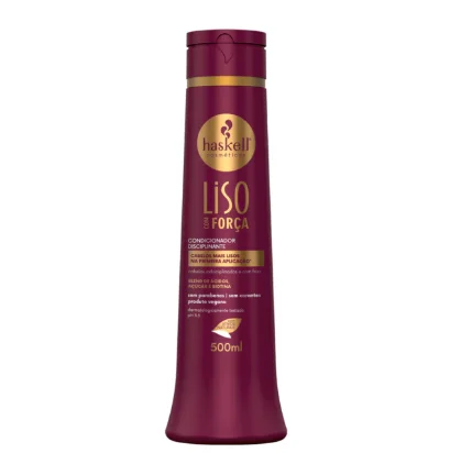 Condicionador Liso Com Força Haskell 500ml