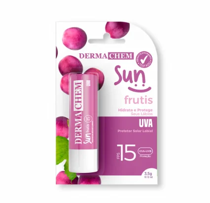 Protetor Labial Sun Uva Fps15 Dermachem 3,5g