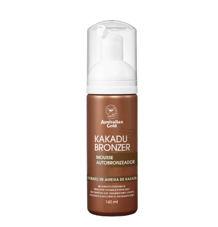 Mousse Autobronzeador Kakadu Australian Gold 140ml