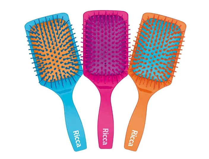 Escova Color Block Racket Ricca 1un