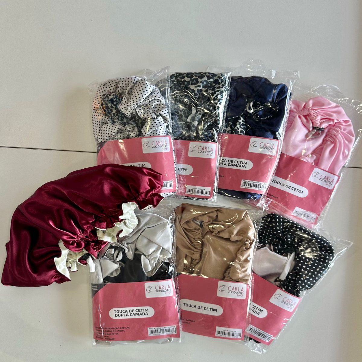 Touca De Cetim Carla Zucoloto Beauty