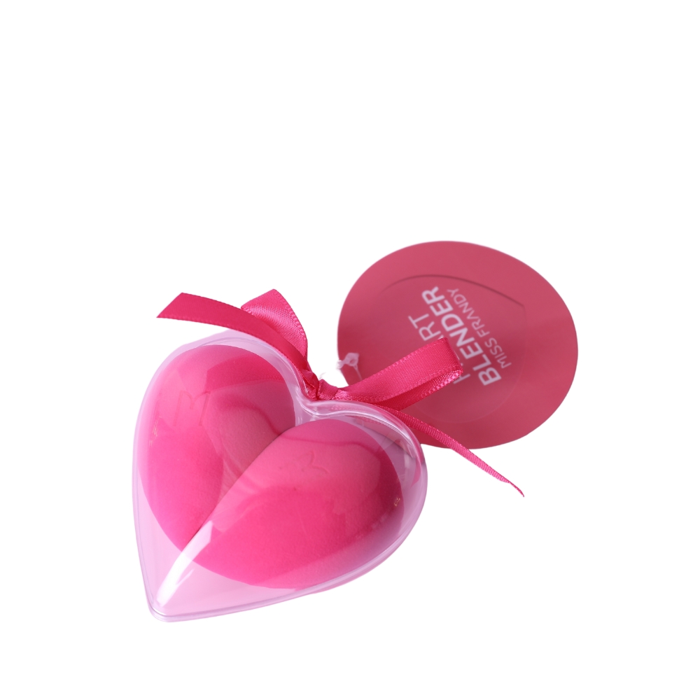 Kit Com 2 Esponjas Coracao Blender E22-1215 Miss Frandy