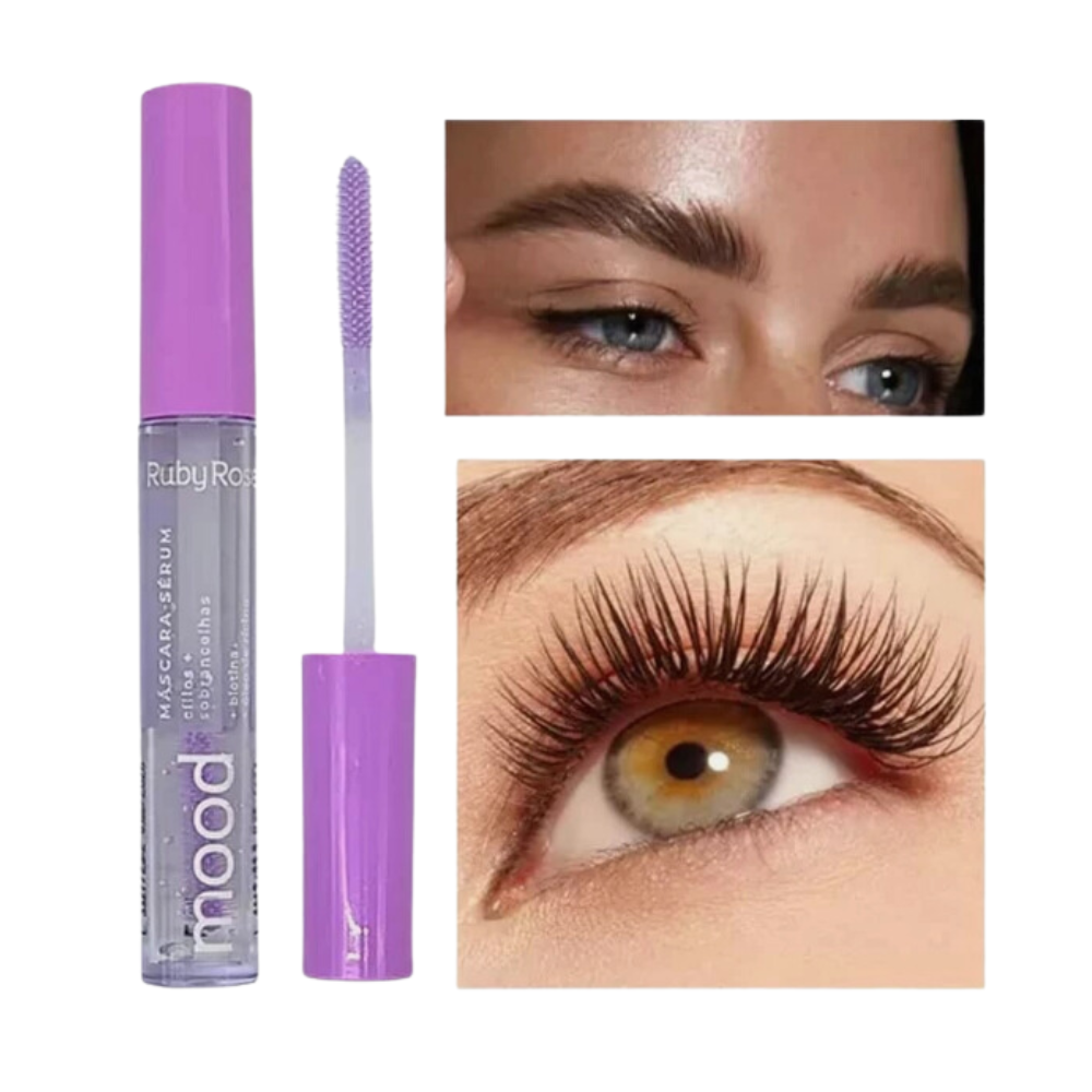 Mascara Para Cilios E Sobrancelha Serum Mood Hb-512 Ruby Rose 3,8ml
