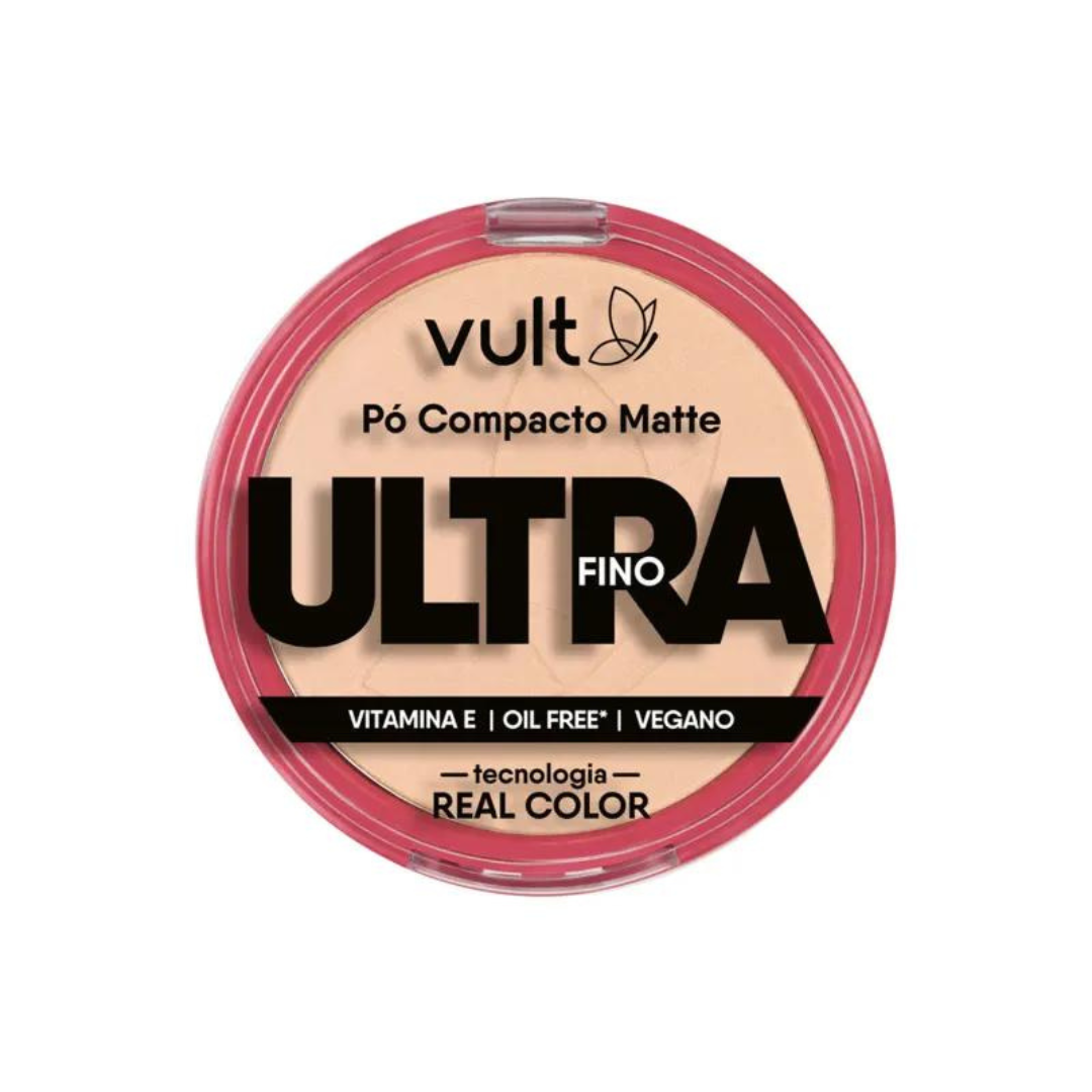 Po Compacto Matte Ultra Fino V410 Vult 9g