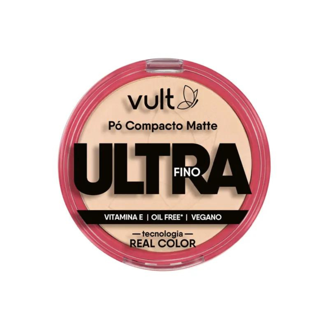 Po Compacto Matte Ultra Fino V420 Vult 9g