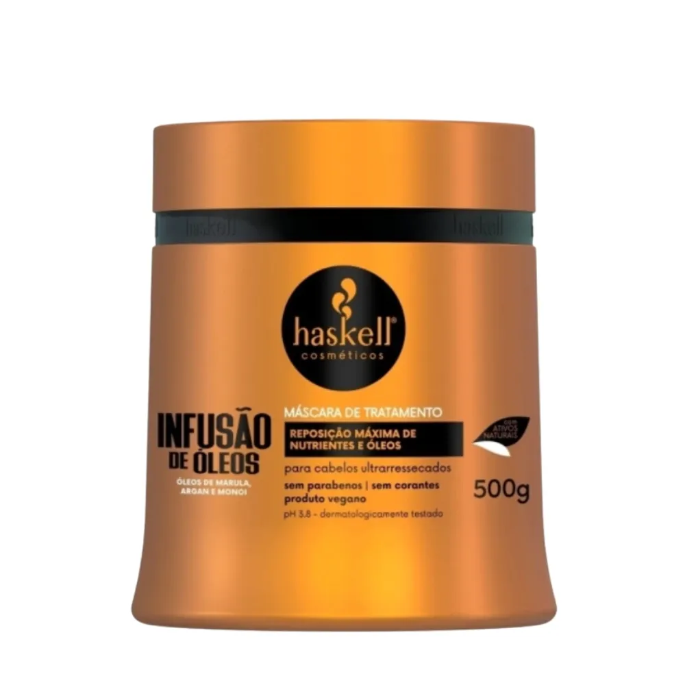 Mascara Infusao De Oleos Haskell 500g