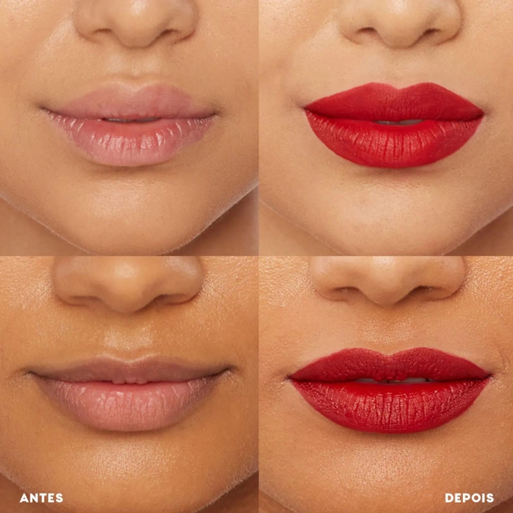 Mini Batom Liquido Color My Lips Real Dealvermelho Oceane Edition 1g.3