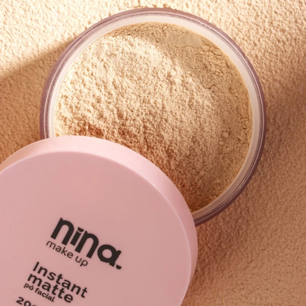 Po Facial A Prova Dagua Matte 01 Nina Makeup 20g.2
