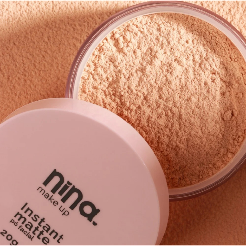 Po Facial A Prova Dagua Matte 02 Nina Makeup 20g.2