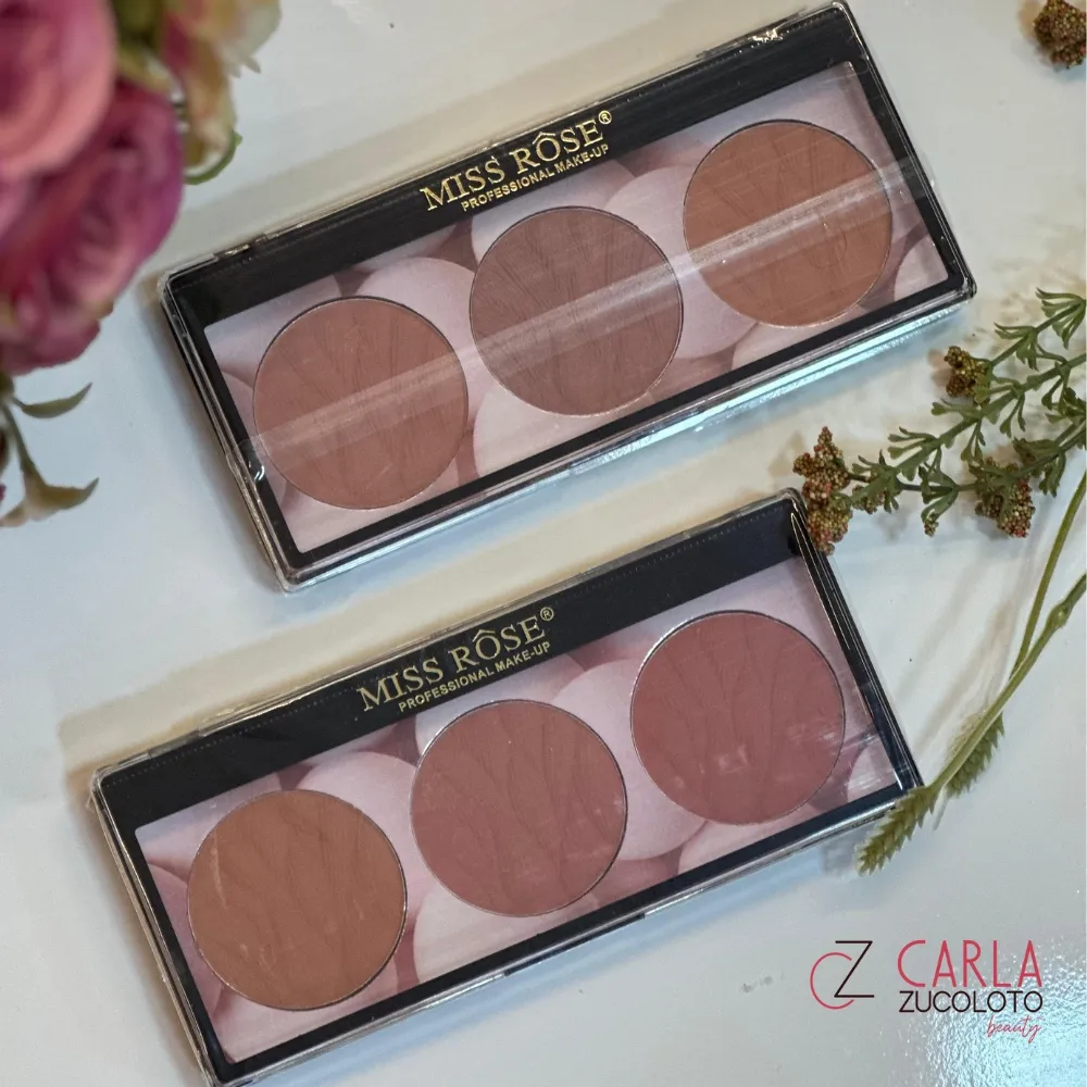 Blush 3 Cores 7004-011n Miss Rose 10g