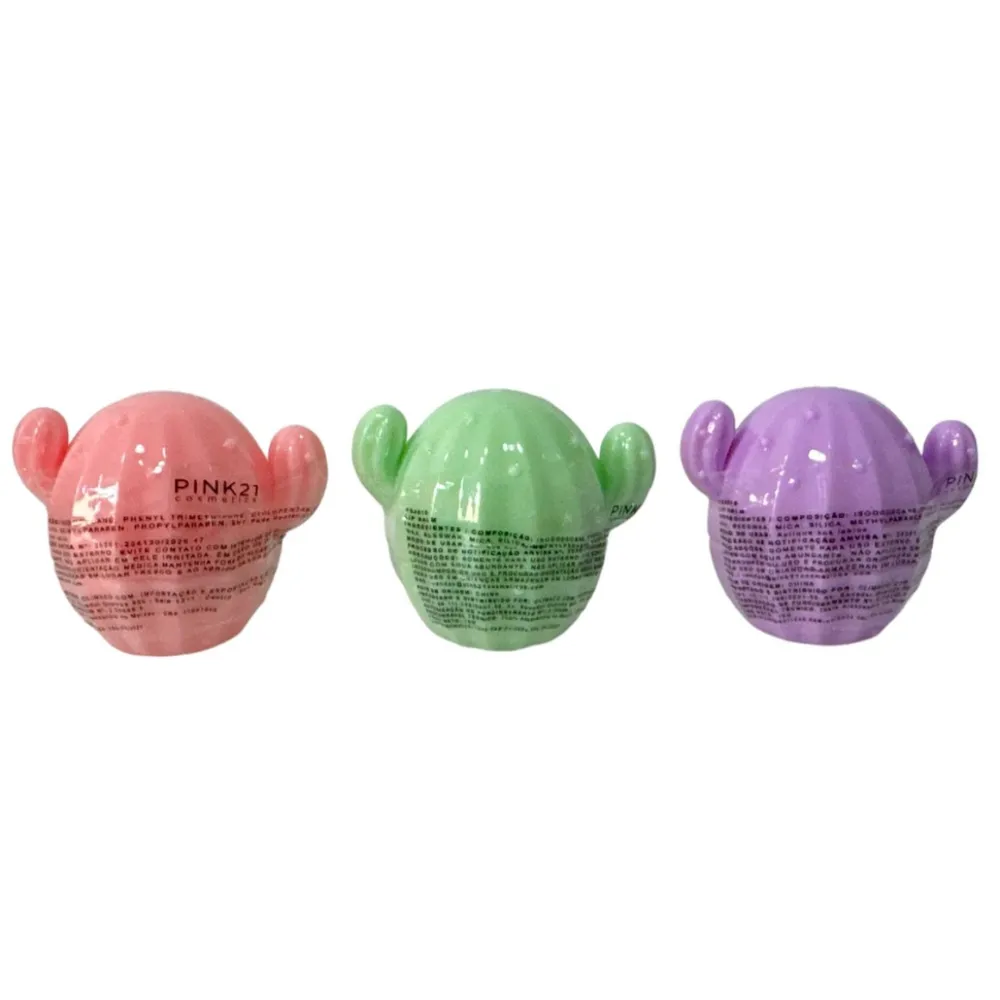 Lip Balm Mágico Lovely Cactus Pink 21 16g