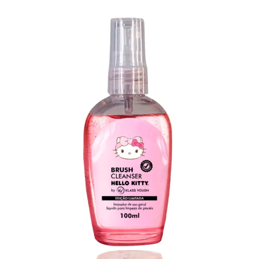 Limpador De Pinceis Hello Kitty Bchk-100 Klass Vough 100ml