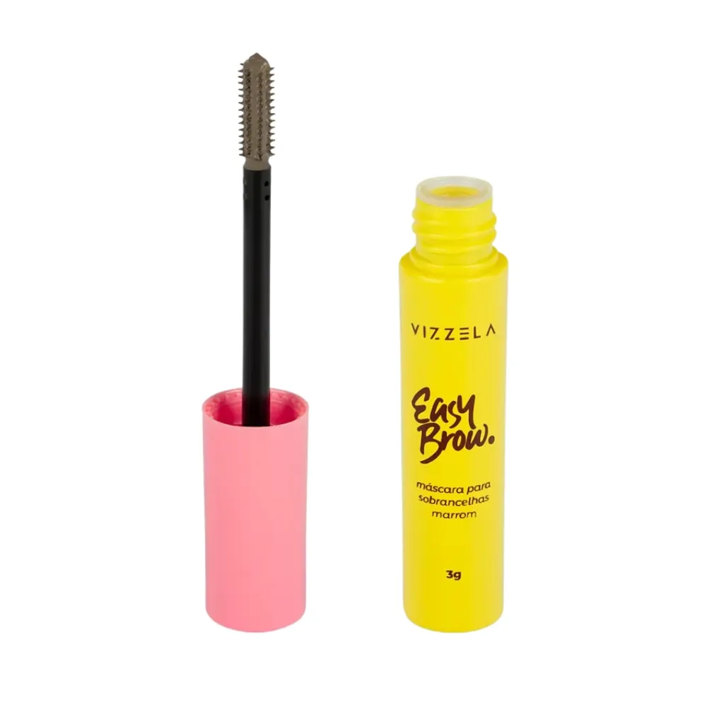 Mascara Para Sobrancelhas Easy Brow Cor 01 Vizzela 3g