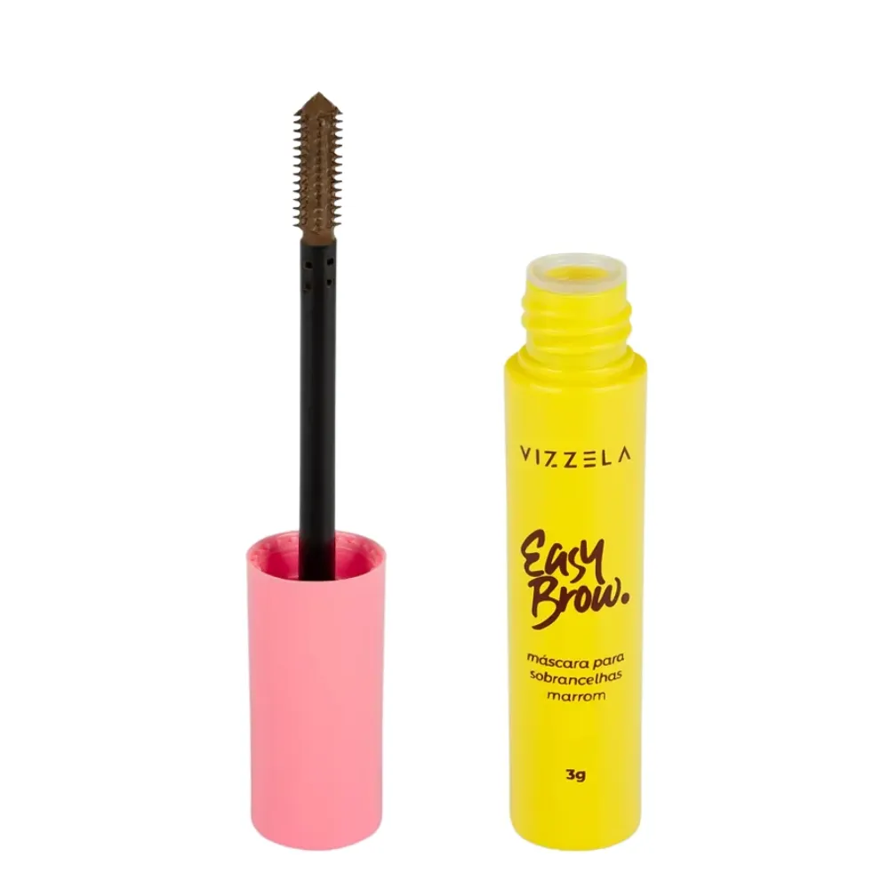 Mascara Para Sobrancelhas Easy Brow Cor 02 Vizzela 3g