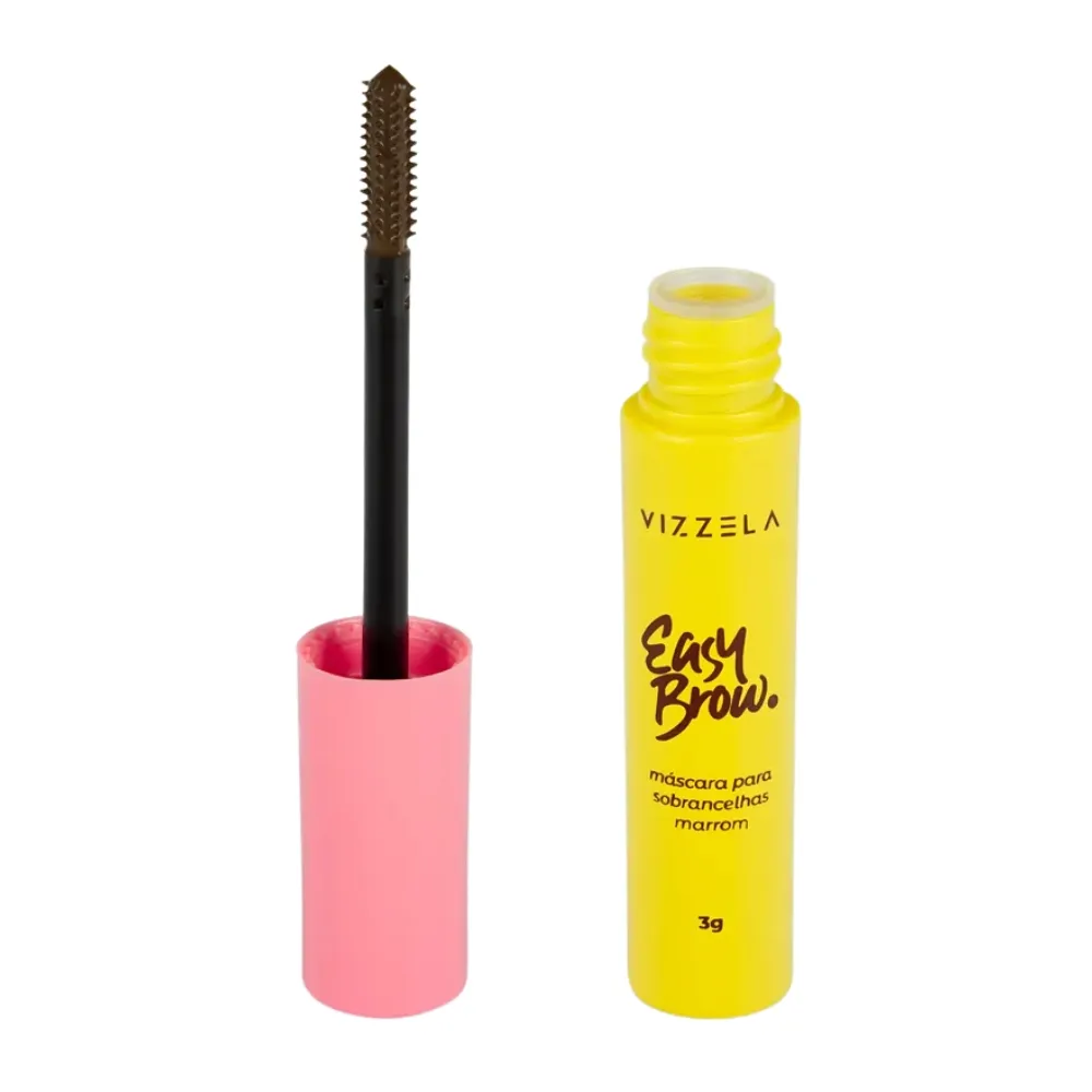 Mascara Para Sobrancelhas Easy Brow Cor 03 Vizzela 3g