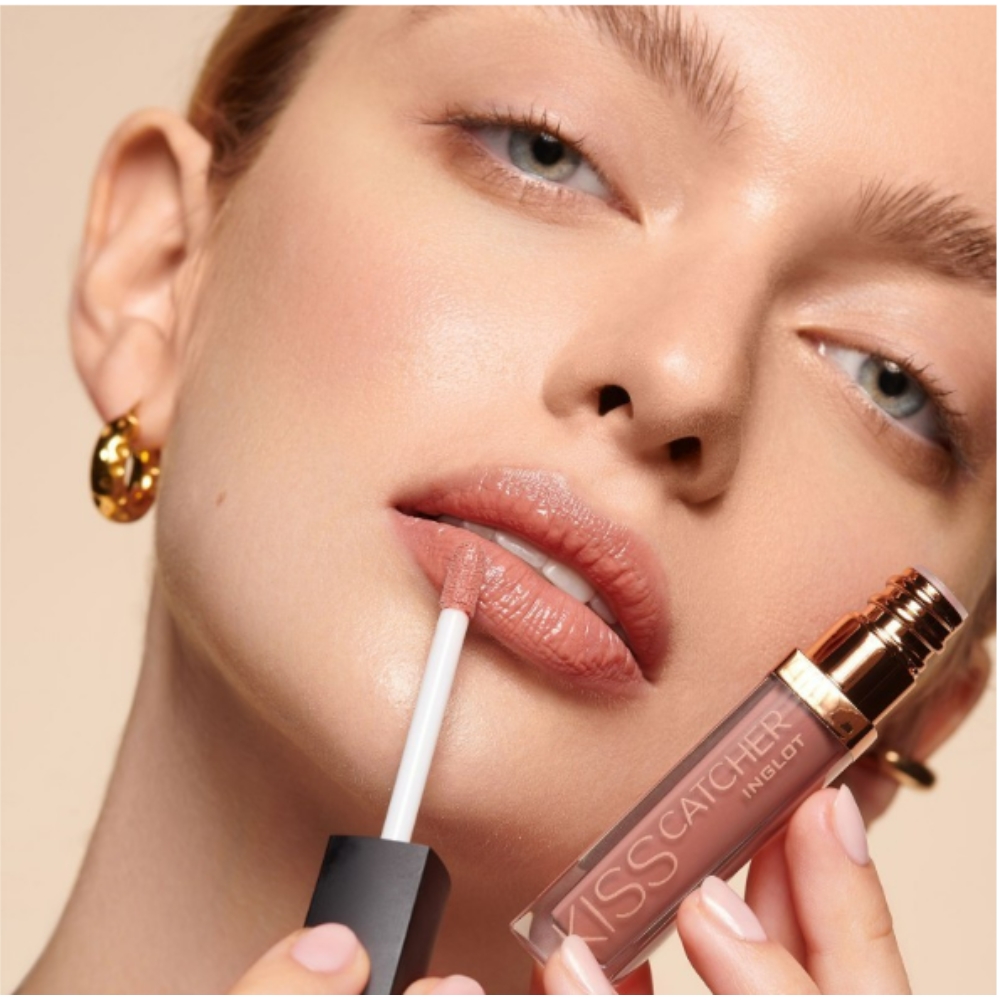 Batom Liquido Kiss Catcher cor Mellow Late 01 Inglot 5,5ml.2