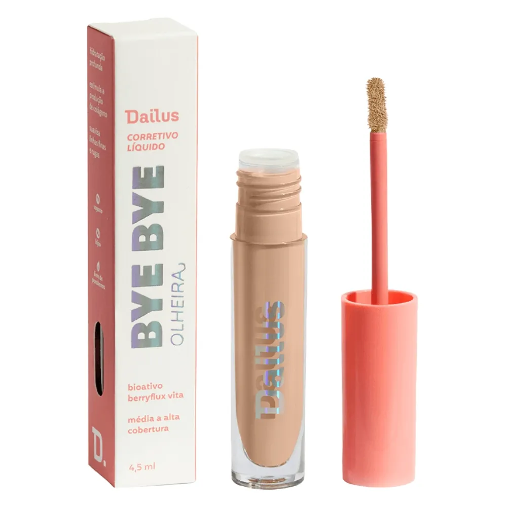 Corretivo Bye Bye Olheira D3 Claro Dailus 4,5ml