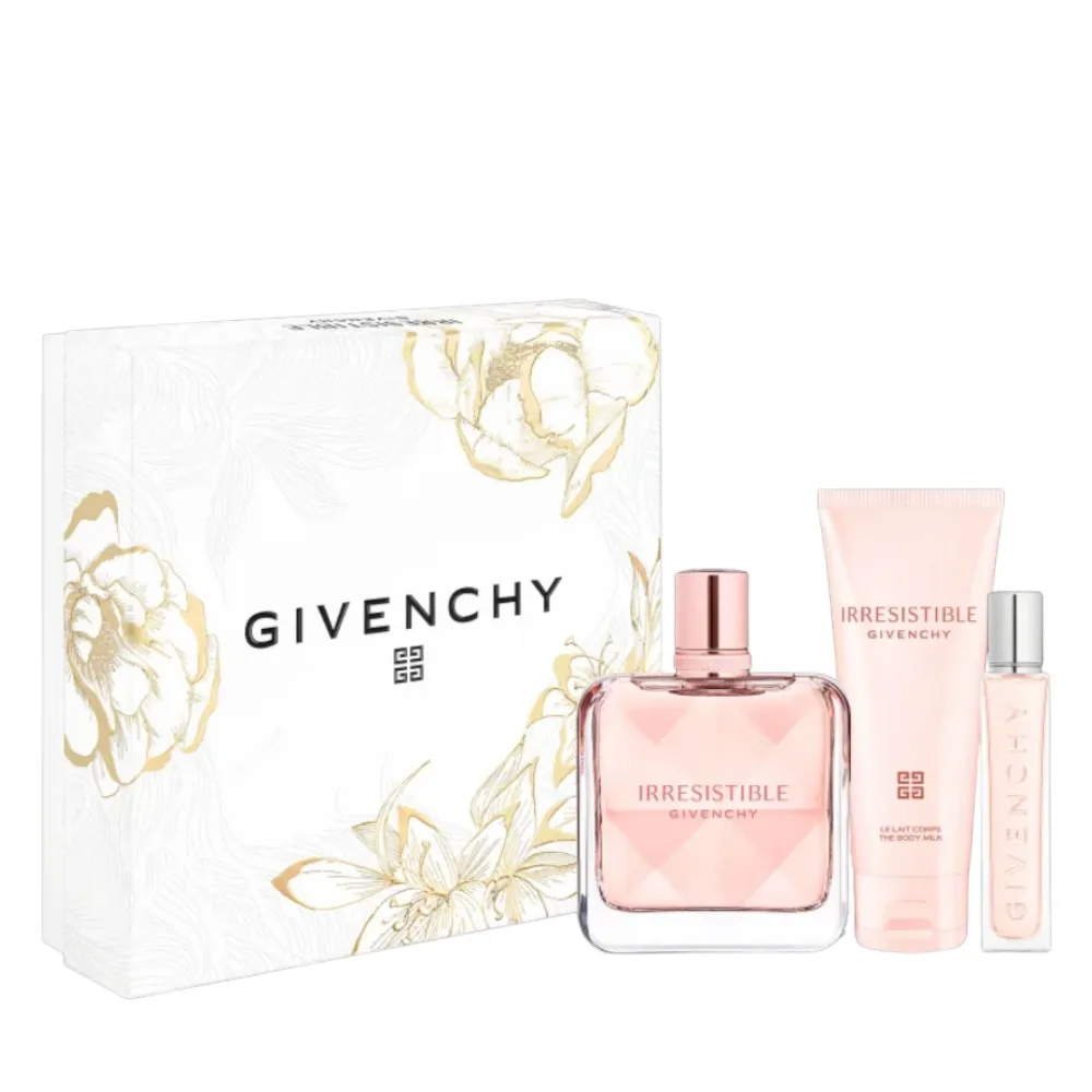 Irresistible Givenchy Edp 80ml + Travel Spray 12,5ml + Bl 75ml Kit