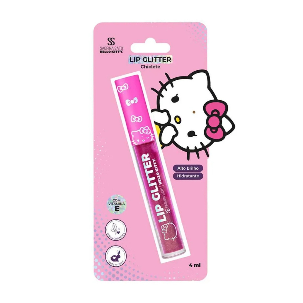 Lip Glitter Chiclete Sabrina Sato Hello Kit 4ml