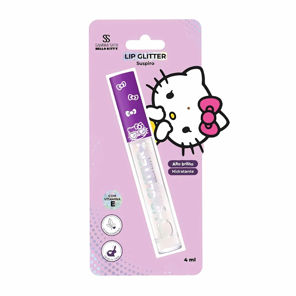 Lip Glitter Suspiro Sabrina Sato Hello Kit 4ml