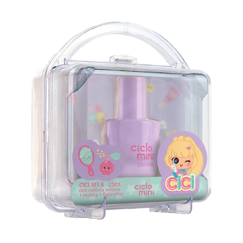 Estojo Maleta Cici Bela Ciclo Mini 25ml