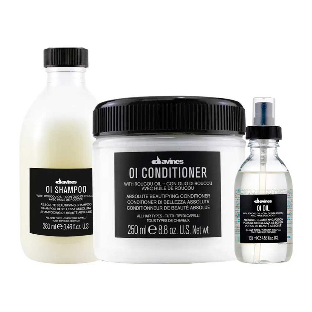 Kit 2025 Oi Shampoo 280ml + Condicionador 250ml + Oi Oil50ml