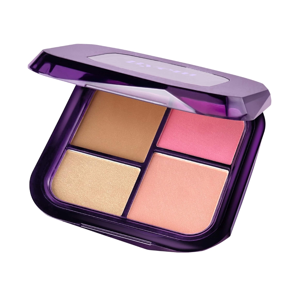 Quarteto De Contorno, Blush E Iluminador Light Byem 12,8g