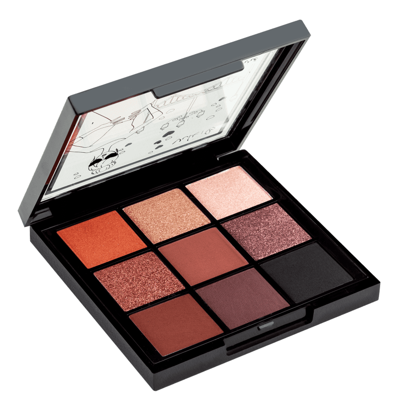 Paleta De Sombra Augissima Rica De Marre 9 Cores 9g