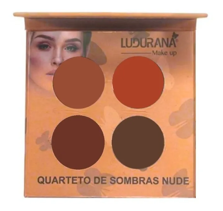 Quarteto De Sombra M00032 Nude 4g Ludurana