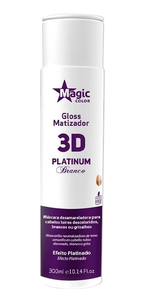 Magic Color Matizador Platinum Branco 300ml
