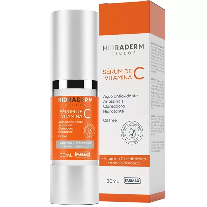 Serum Vitamina C Hidraderm Ciclos Farmax 30ml