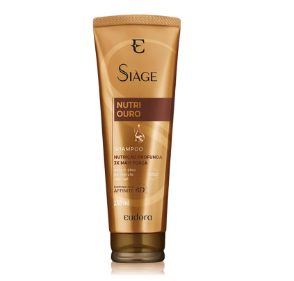 Shampoo Nutri Ouro Siage Eudora 250ml