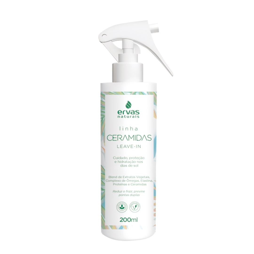 Leave In Spray Ceramidas Ervas Naturais 200ml