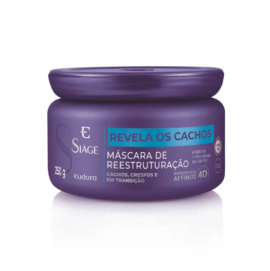Revela Os Cachos Mascara Siage Eudora  250g