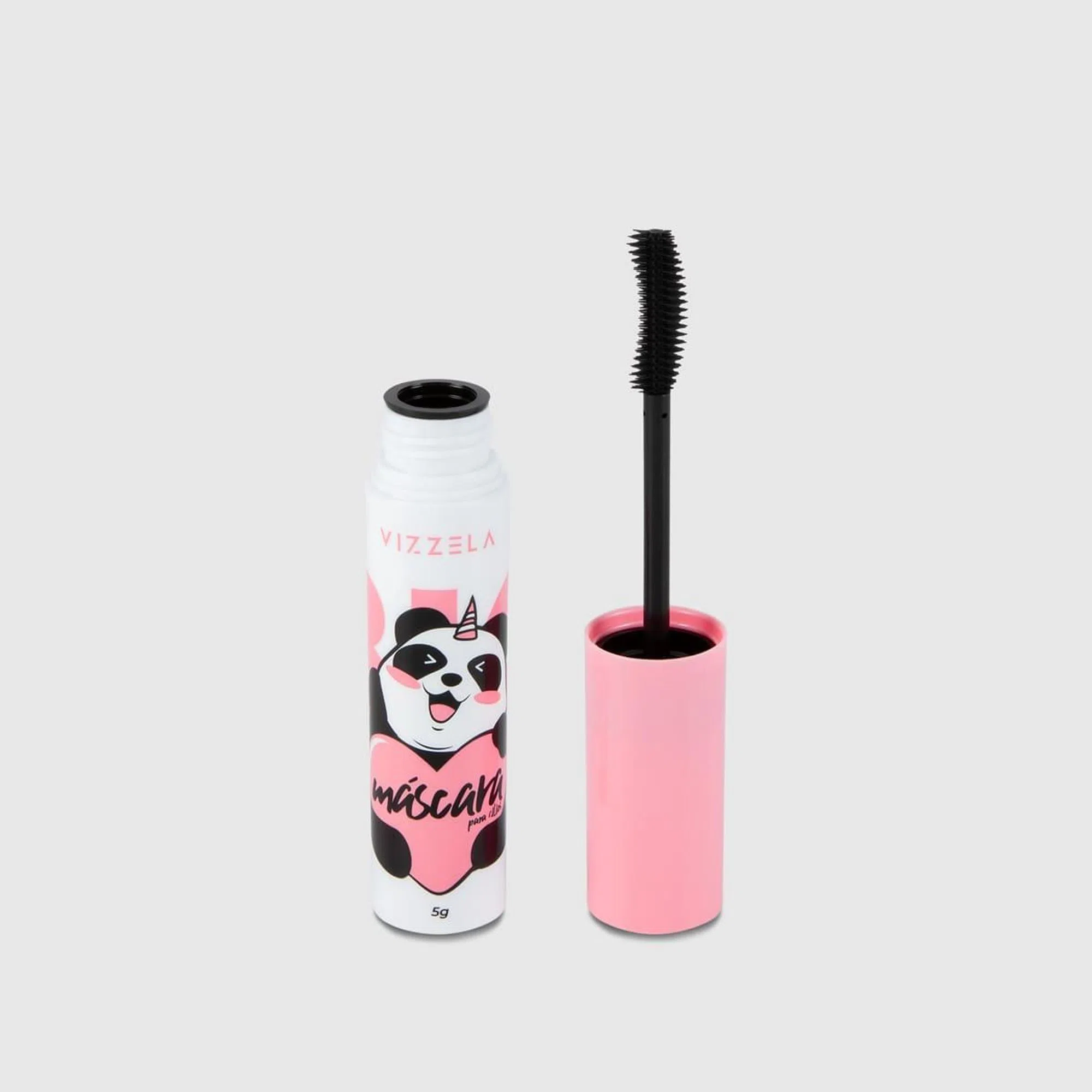 Mascara Para Cilios Big No Panda Vizzela Preta 5g