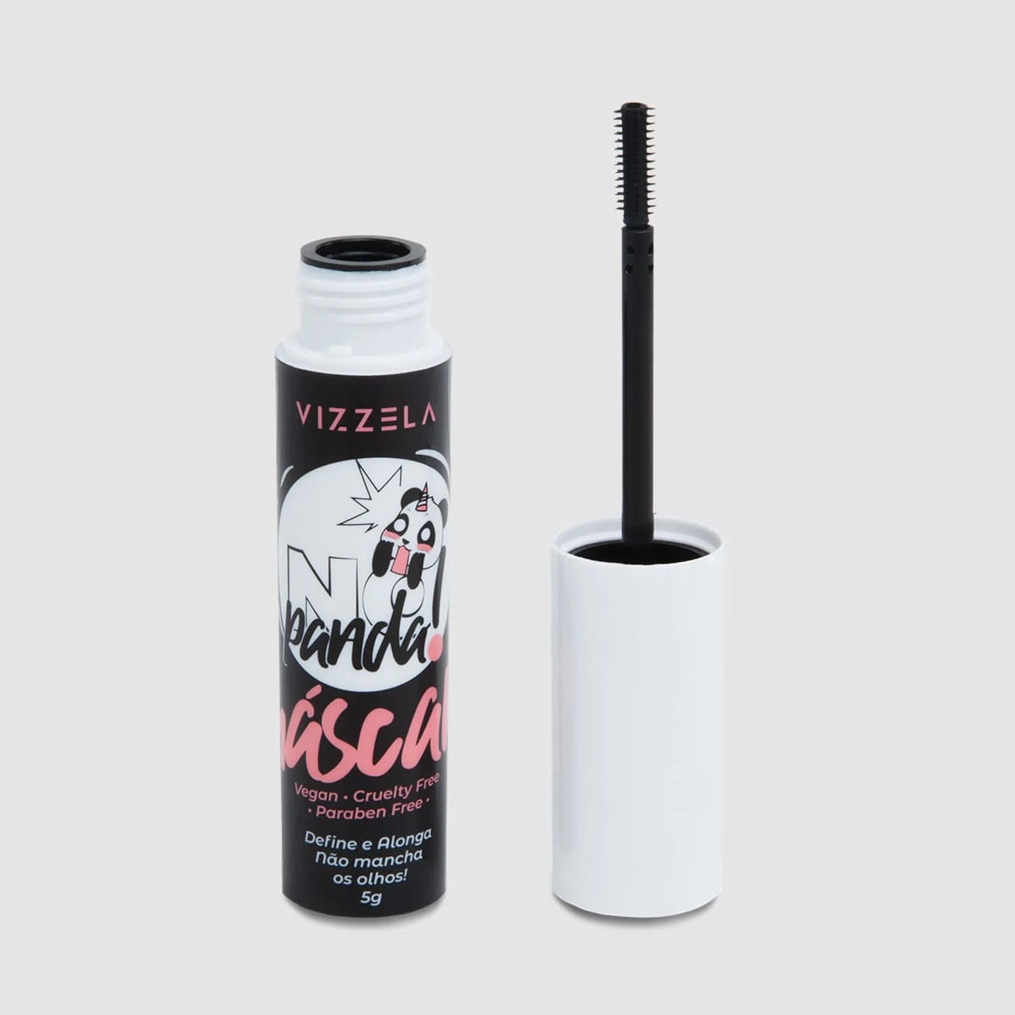 Mascara Para Cilios No Panda Vizzela 5g