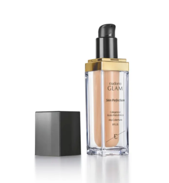 Base Liquida Skin Perfection Cor 50 Eudora Glam 30ml